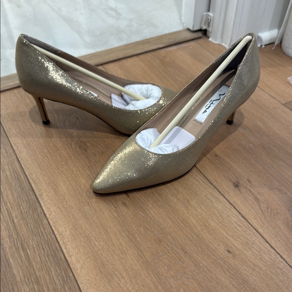 Gold Women's Heels